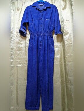 Vintage 80's Denim Pantsuit 🔥🔥